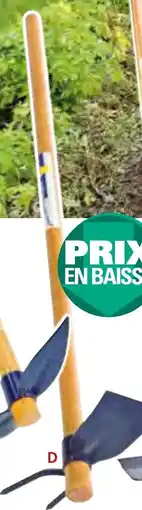 Provence Outillage Serfouette 2 griffes offre