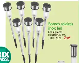 Provence Outillage Bornes solaires inox led offre