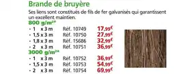 Provence Outillage Brande de bruyère offre