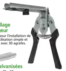 Provence Outillage Pince à grillage avec chargeur offre