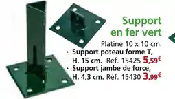 Provence Outillage Support en fer vert offre