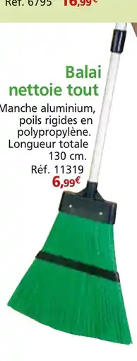 Provence Outillage Balai nettoie tout offre