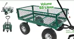 Provence Outillage Chariots remorques de jardin grillagés offre