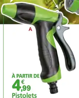 Provence Outillage WERKA PRO Pistolets d'arrosage bi-matière Pistolet jet réglable offre