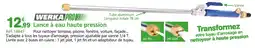 Provence Outillage WERKA PRO Lance à eau haute pression offre