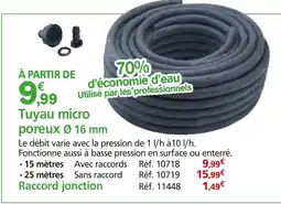 Provence Outillage Tuyau micro poreux Ø 16 mm offre