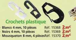 Provence Outillage Crochets plastique offre