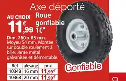 Provence Outillage Roue gonflable 10" offre
