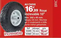 Provence Outillage Roue increvable 10" offre
