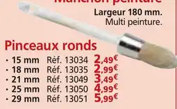Provence Outillage Pinceaux ronds offre
