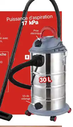 Provence Outillage WERKA PRO Aspirateur eau/poussière 1200 W offre