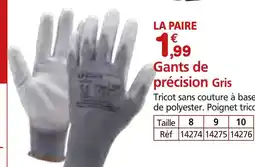 Provence Outillage Gants de précision Gris offre