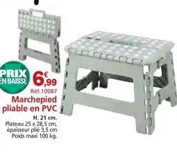 Provence Outillage Marchepied pliable en PVC offre