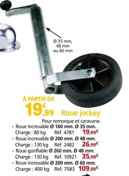 Provence Outillage Roue jockey offre