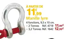 Provence Outillage Manille lyre offre