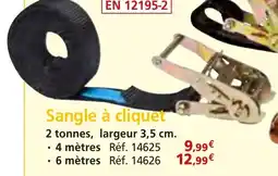 Provence Outillage Sangle à cliquet offre