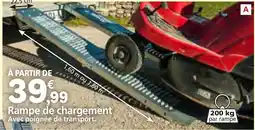 Provence Outillage Rampe de chargement offre