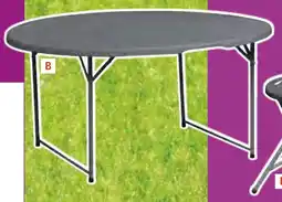 Provence Outillage Table pliante ronde Ø 150 cm offre