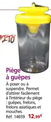 Provence Outillage Piège à guêpes offre