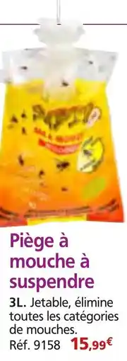 Provence Outillage Piège à mouche à suspendre offre