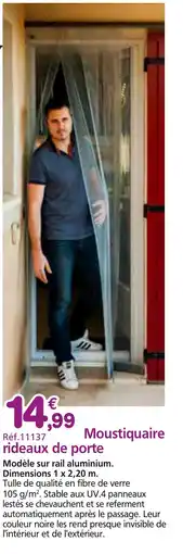 Provence Outillage Moustiquaire rideaux de porte offre