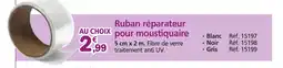 Provence Outillage Ruban réparateur pour moustiquaire offre