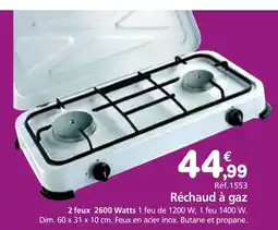 Provence Outillage Réchaud à gaz offre