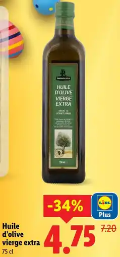 Lidl Primadonna huile d'olive vierge extra offre
