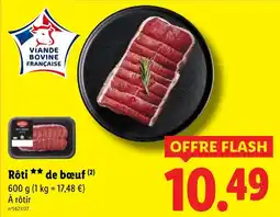 Lidl Rôti de bœuf offre