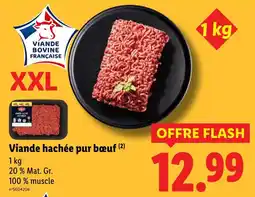 Lidl Viande hachée pur bœuf offre