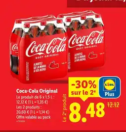 Lidl Coca-cola original offre
