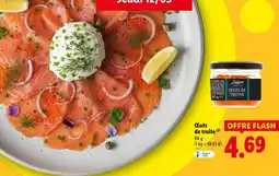 Lidl Deluxe œufs de truite offre