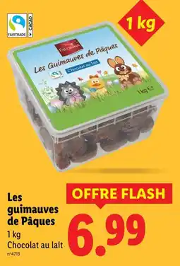 Lidl Favorina les guimauves de pâques offre