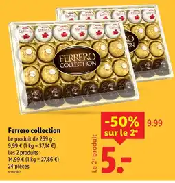 Lidl Ferrero collection offre