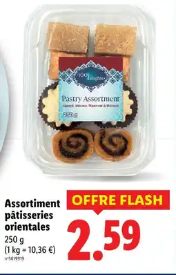 Lidl Assortiment pâtisseries orientales offre