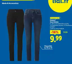 Lidl Esmara jean femme offre