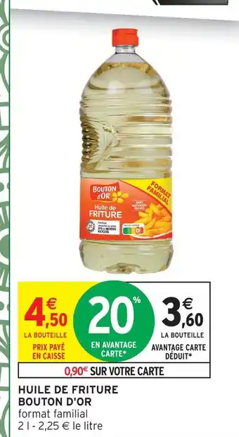 Bouton d'or huile de friture