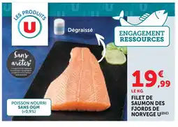 U Express U filet de saumon des fjords de norvège offre