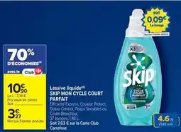 Carrefour Market Skip - lessive liquide offre