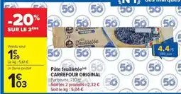 Carrefour Market Carrefour - pâte feuilletée offre