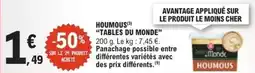 E.Leclerc Houmous tables du monde offre