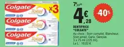 E.Leclerc Dentifrice colgate offre