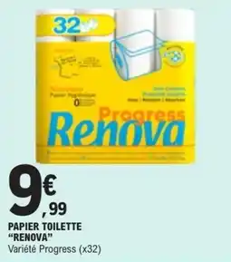 E.Leclerc Papier toilette renova offre
