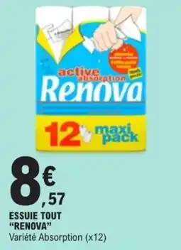 E.Leclerc Essuie tout renova offre