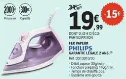 E.Leclerc Fer vapeur philips offre