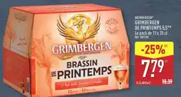ALDI GRIMBERGEN DE PRINTEMPS offre