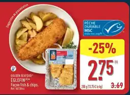 ALDI GOLDEN SEAFOOD ÉGLEFIN(A) offre