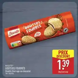 ALDI Biscotto GOÛTERS FOURRÉS offre