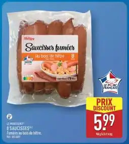 ALDI LE MARSIGNY 8 SAUCISSES offre