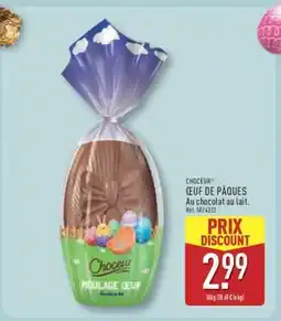 ALDI CHOCEUR ŒUF DE PÂQUES offre